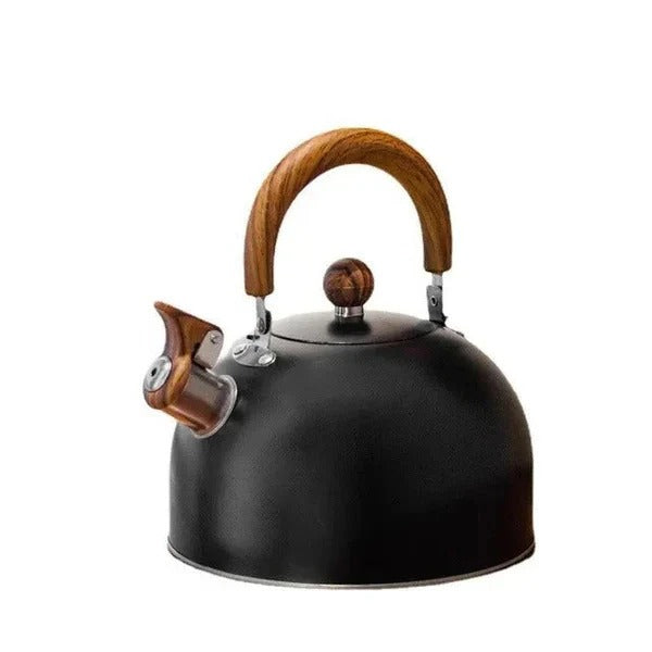 Stovetop Tea Kettle with Whistle Alert and Insulated Grip Handle
