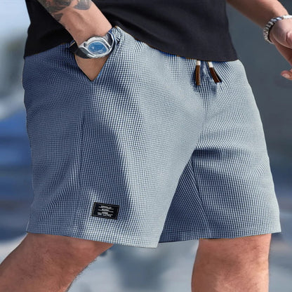 Men's Regular Fit Shorts with Adjustable Drawstring and Side Pockets, 9 Colors