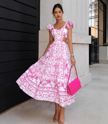 Amara Floral Maxi Dress