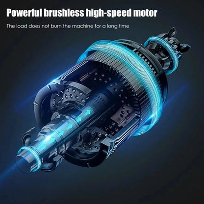 Cordless Grass and Weed Trimmer with 600W Motor and Adjustable 51in Shaft