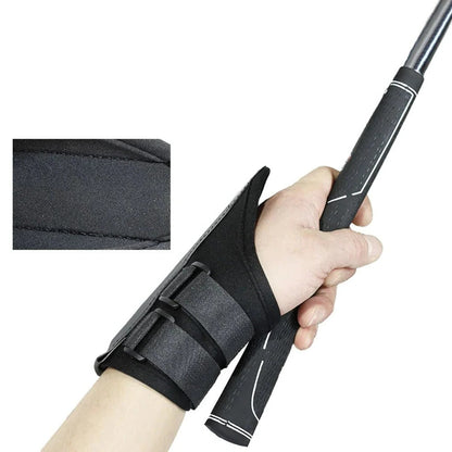 Golf Swing Wrist Trainer with Adjustable Straps and Angle Control, Ambidextrous