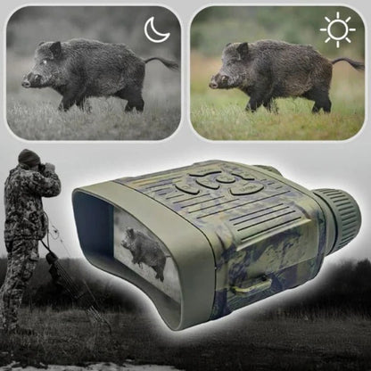 Infrared Binoculars with HD Recording and Digital Zoom, 1000ft Range