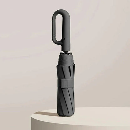 Automatic Folding Umbrella with UPF50+ and Water Resistant Canopy, Reinforced Frame