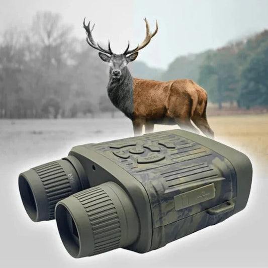 Infrared Binoculars with HD Recording and Digital Zoom, 1000ft Range