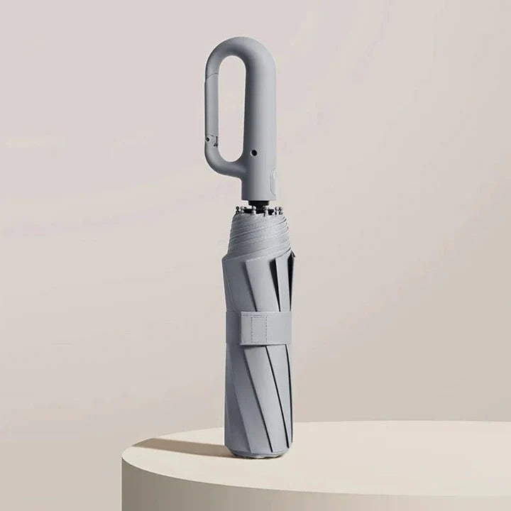 Automatic Folding Umbrella with UPF50+ and Water Resistant Canopy, Reinforced Frame
