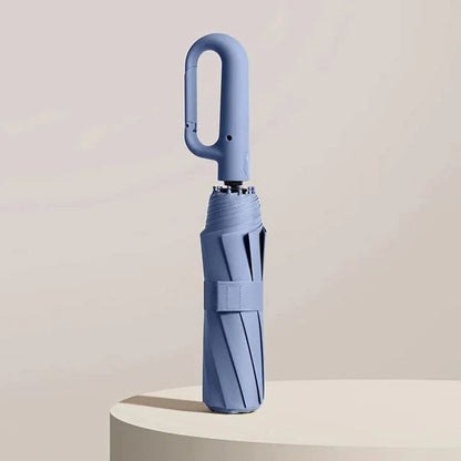 Automatic Folding Umbrella with UPF50+ and Water Resistant Canopy, Reinforced Frame