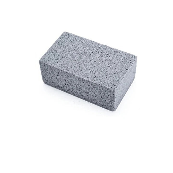 Pumice Grill Cleaning Brick with Textured Grip and Bristle-Free Design, Set of 5