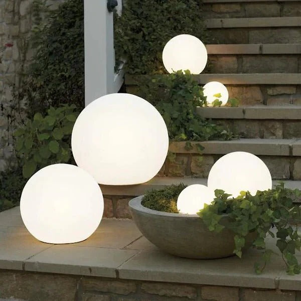 Rechargeable LED Globe Light with 16-Color Remote and IP65 Weather Rating