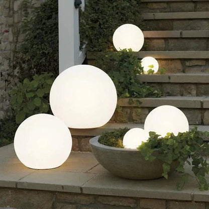 Rechargeable LED Globe Light with 16-Color Remote and IP65 Weather Rating