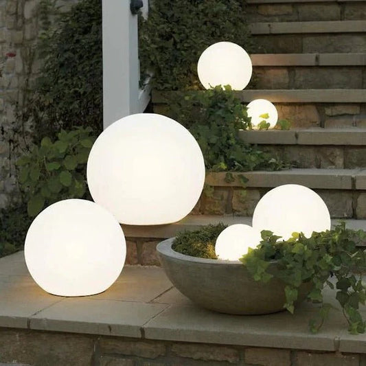 Rechargeable LED Globe Light with 16-Color Remote and IP65 Weather Rating