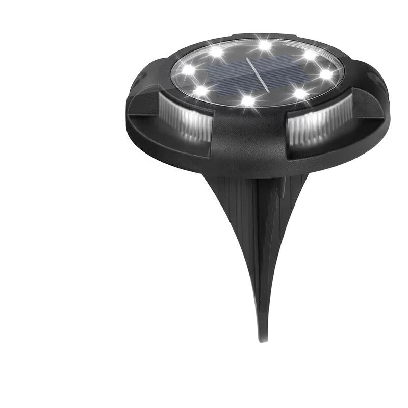 Solar LED Ground Light with Multicolor Bulbs and Automatic Sensor