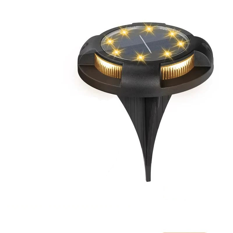 Solar LED Ground Light with Multicolor Bulbs and Automatic Sensor