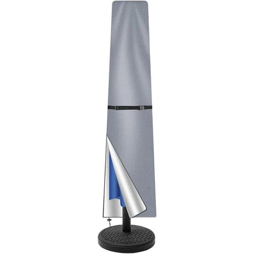 Parasol Cover with Telescopic Rod and Zipper Closure, UV Blocking Support