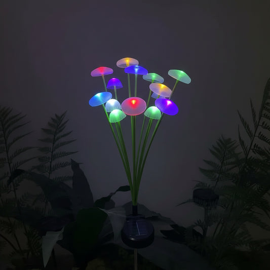 Solar Jellyfish Garden Light with RGB Color Changing LED and Automatic Sensor, IP65 Weather Resistant
