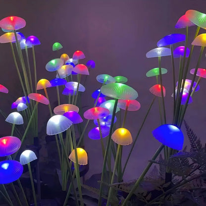 Solar Jellyfish Garden Light with RGB Color Changing LED and Automatic Sensor, IP65 Weather Resistant