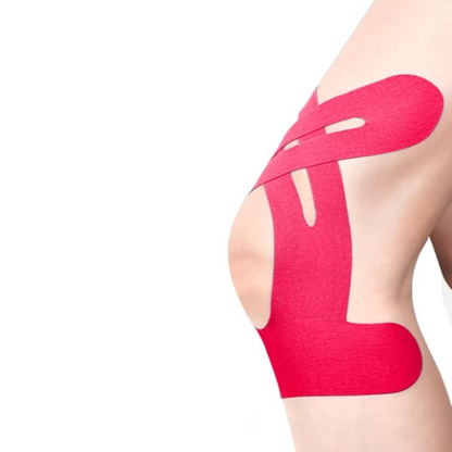 Precut Kinesiology Tape Strips for Knee Support
