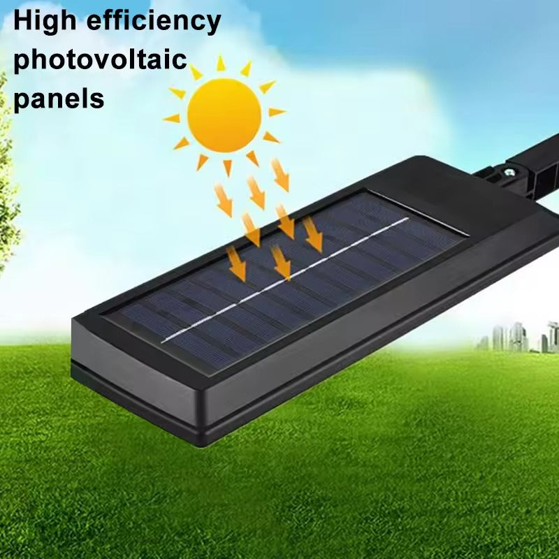 Solar Motion Sensor Light with Remote Control and Automatic Dusk Detection