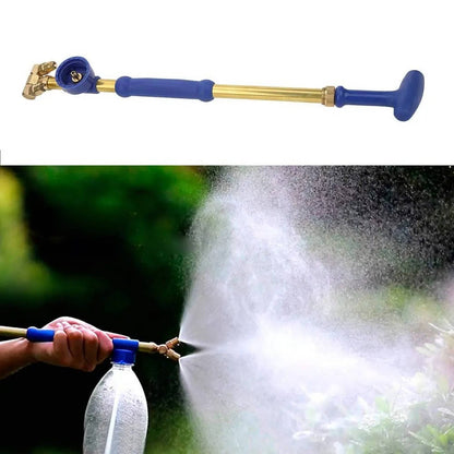 Hand Pump Sprayer with 16 Foot Spray Distance and Telescoping Brass Rod