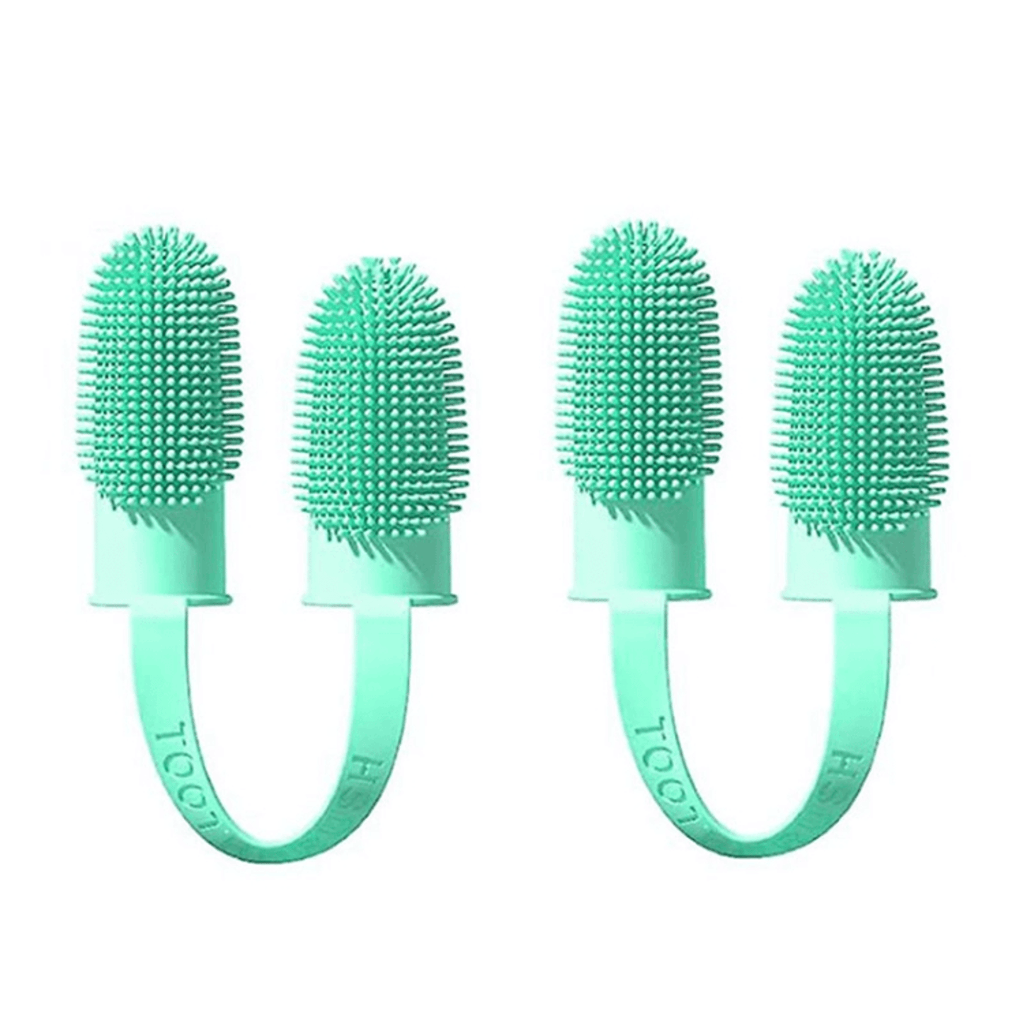 Silicone Finger Toothbrush Kit for Dog and Cat Dental Cleaning