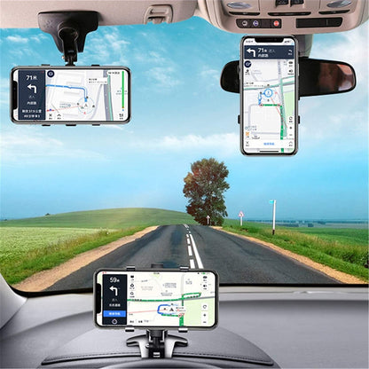 Rotating 360 Degree Car Mount Holder for Phones