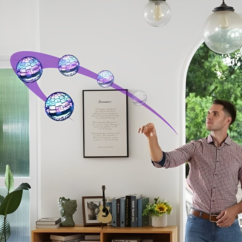 Levitating Orb Toy with Motion Sensor Technology
