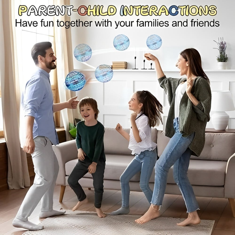 Levitating Orb Toy with Motion Sensor Technology