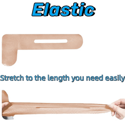 Precut Kinesiology Tape Strips for Knee Support