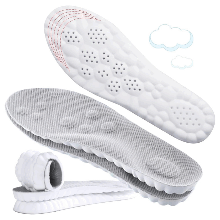 Cushioned 4D Cloud Foam Insoles, Set of 2 Pairs