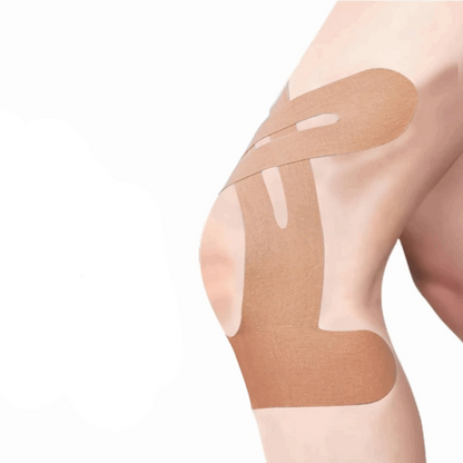 Precut Kinesiology Tape Strips for Knee Support