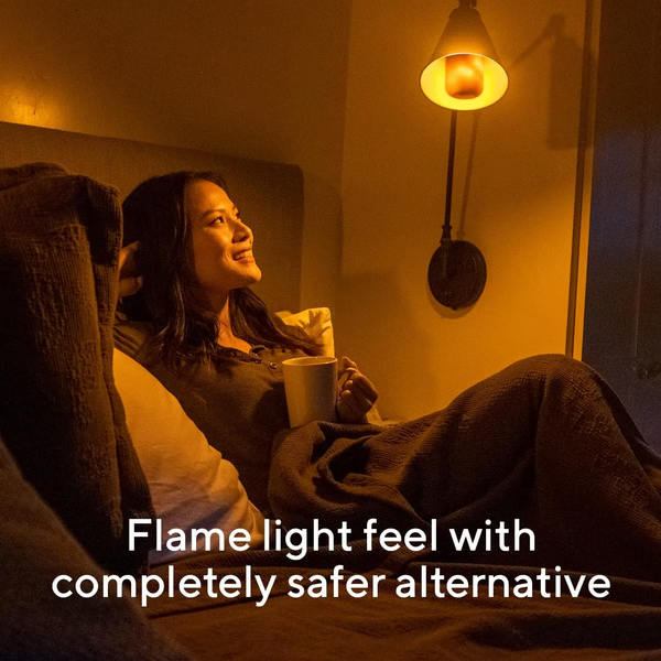 Flickering Flame LED Bulb with Gravity Sensor and Three Display Modes