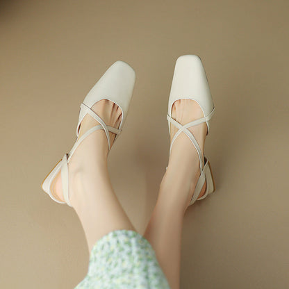 Mirelle Leather Flats