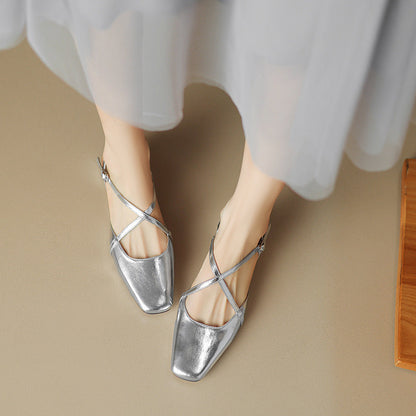 Mirelle Leather Flats