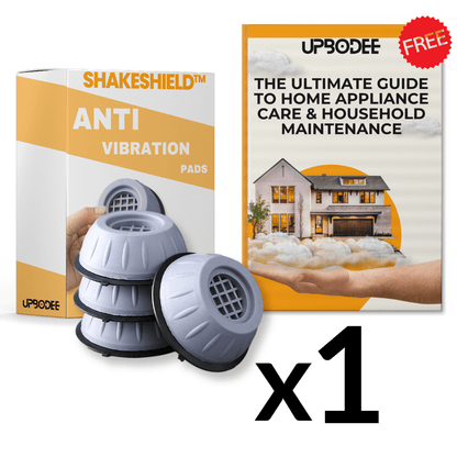 Rubber Anti-Vibration Feet for Washing Machines with Universal Appliance Fit