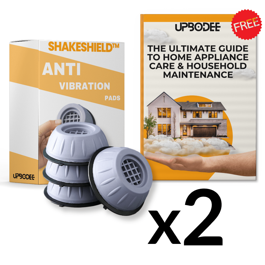 Rubber Anti-Vibration Feet for Washing Machines with Universal Appliance Fit