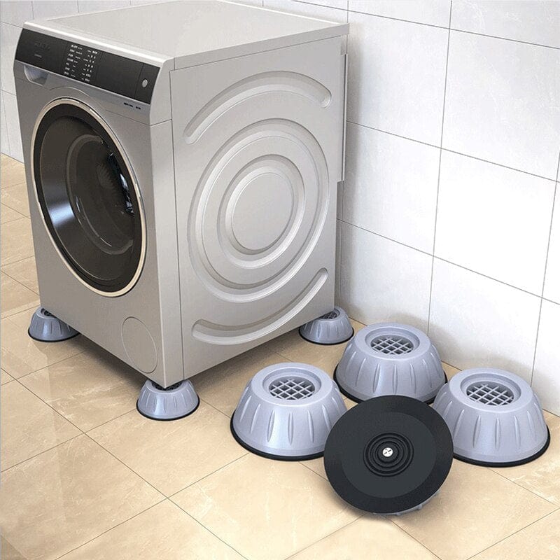 Rubber Anti-Vibration Feet for Washing Machines with Universal Appliance Fit