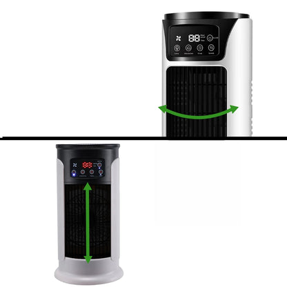 Portable Air Cooler with Six Speed Settings and Swing Mode, 8-Hour Timer