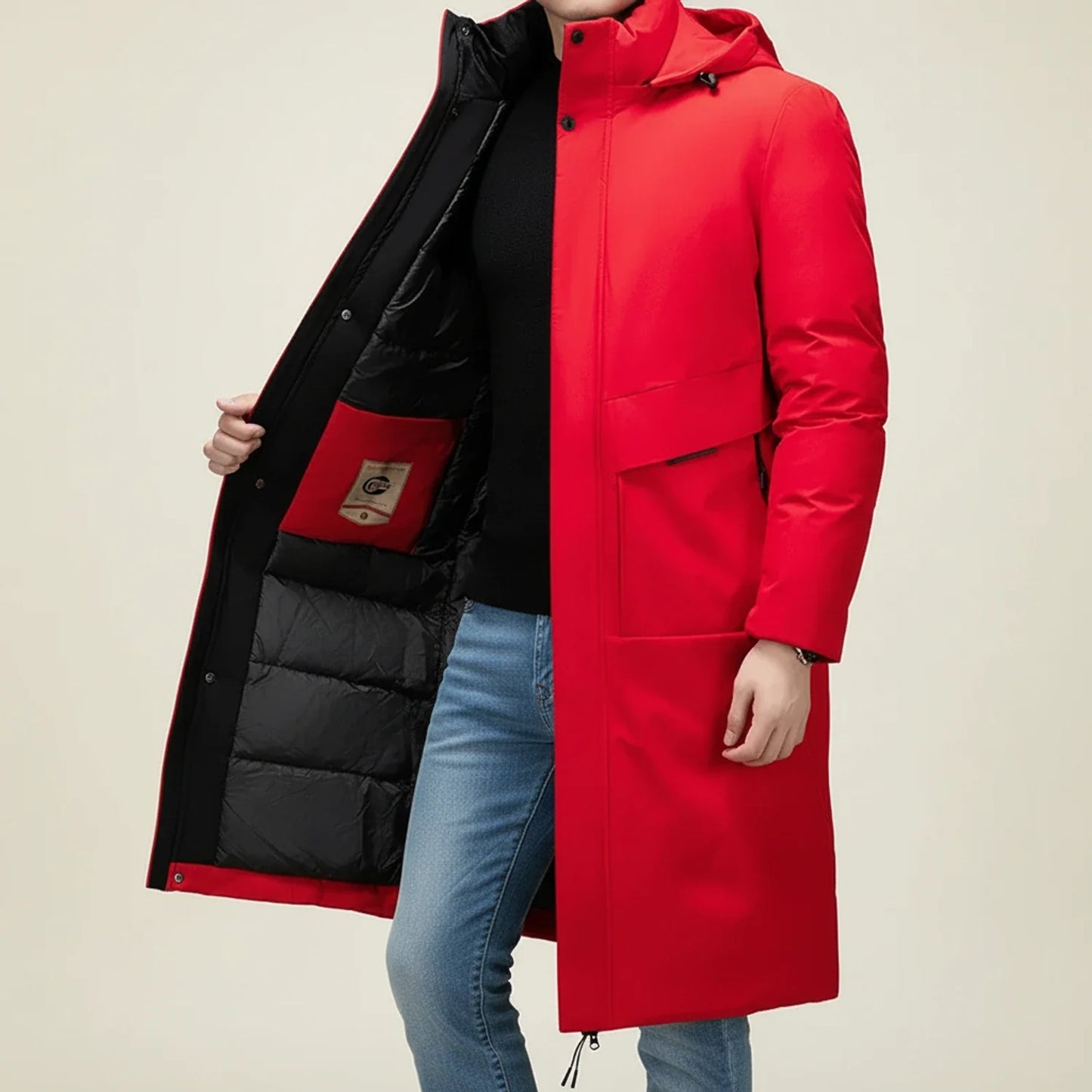 Leon Hooded Padded Parka