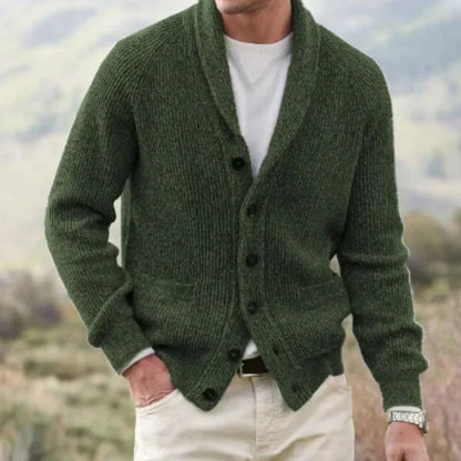 Hudson Wool Shawl Cardigan
