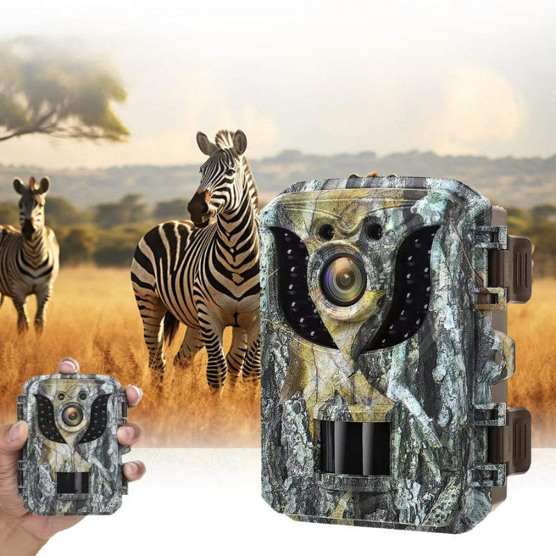 Outdoor Trail Camera with Night Vision and 90 Degree Motion Detection