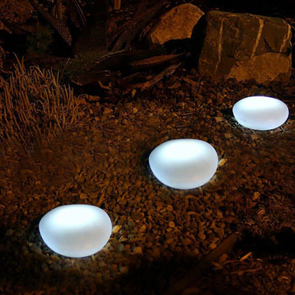 Solar Landscape Light with 50 Lumen LED and Sandblasted Glass Shade