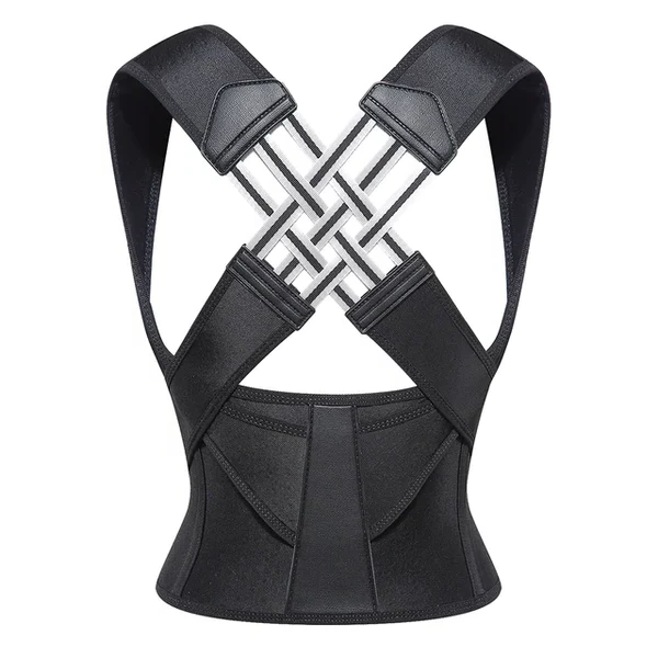 Adjustable Posture Brace with Upper Back Support for Daily Wear