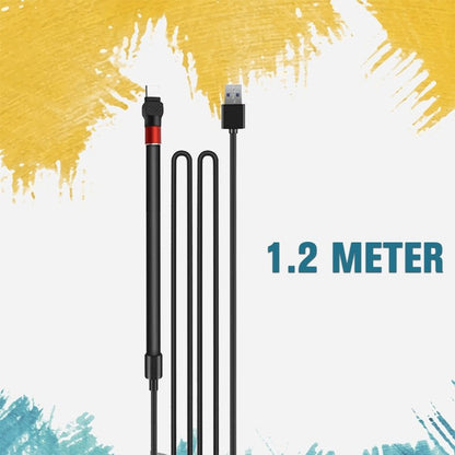 Charging Cable with Foldable Phone Stand and 2.4A Fast Charging