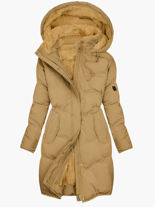 Luna Quilted Hooded Puffer