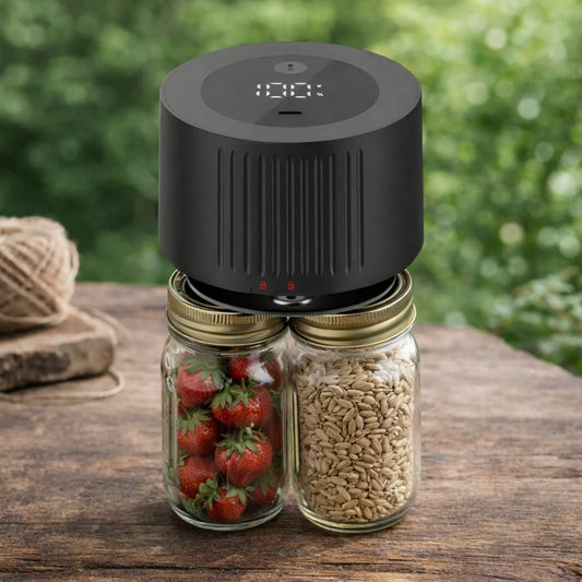 Vacuum Sealing Kit for Wide and Regular Mouth Mason Jars