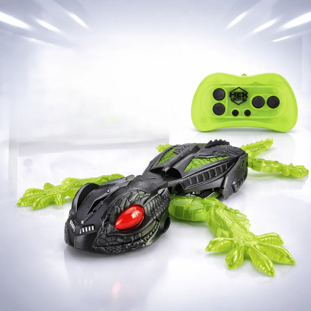 RC Realistic Gecko Toy with Full Rotation for Kids and Adults