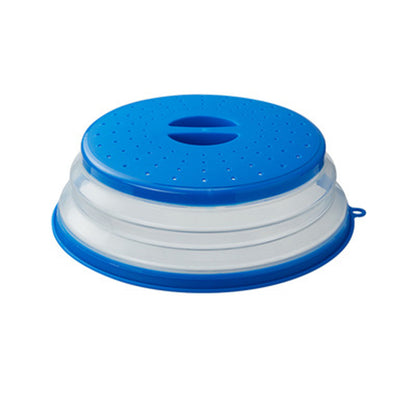 Foldable Silicone Splatter Guard for Microwave Cooking and Food Storage
