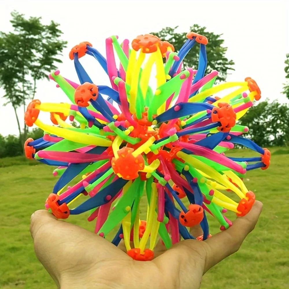 Expandable Sensory Sphere Ball for Stress Relief and Relaxation