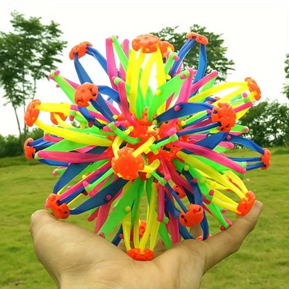 Expandable Sensory Sphere Ball for Stress Relief and Relaxation