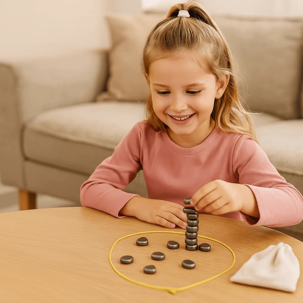 Foldable Magnetic Chess Set for Family Game Nights