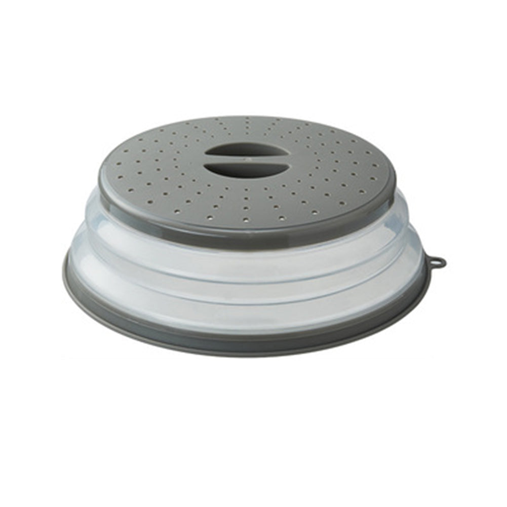 Foldable Silicone Splatter Guard for Microwave Cooking and Food Storage